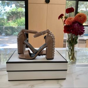 Senso heels with silver stud detailing - size 6